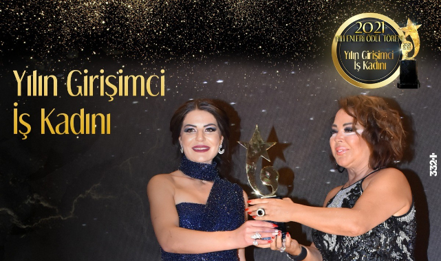 Yeter, yılın girişimci iş kadını seçildi.