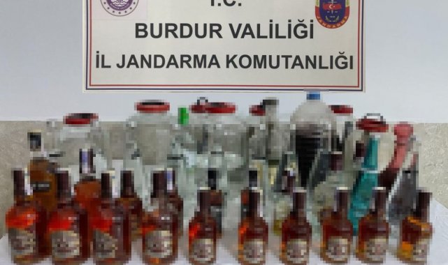 Yılbaşı öncesi sahte alkol üretimine jandarma operasyonu: 2 gözaltı