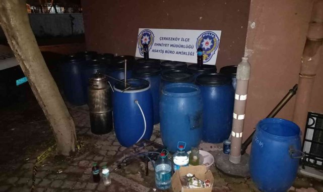 Yılbaşı öncesi sahte içki operasyonu