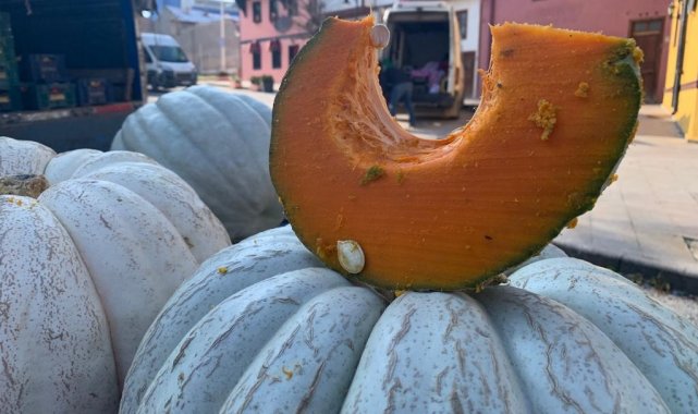 Yılbaşına yakın bal kabağı satışlarında artış yaşandı