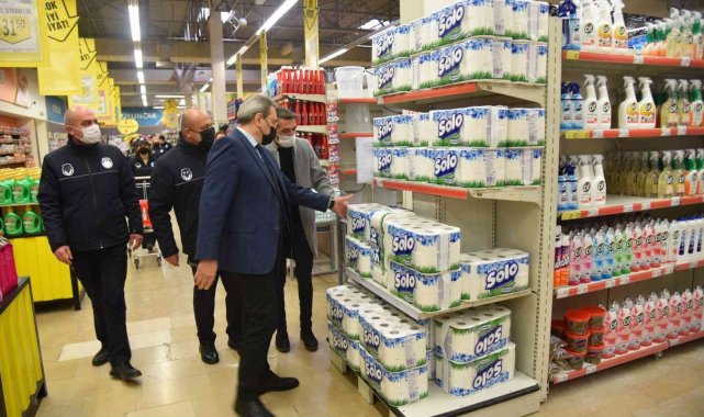 Yunusemre&#039;den zincir marketlere denetim