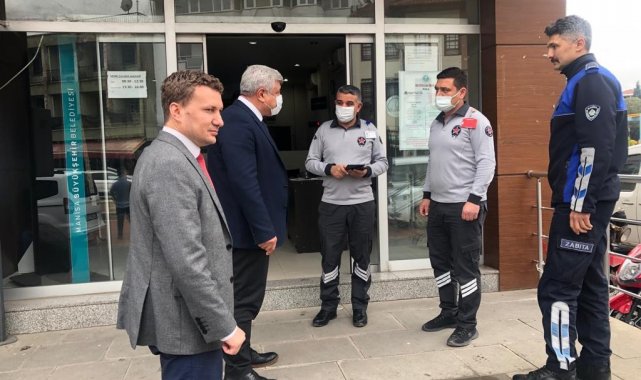 Zabıta Dairesi Başkanı Duman'dan 3 ilçeye inceleme