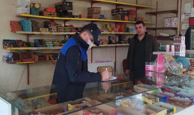 Zabıta ekiplerinden kantin denetimi