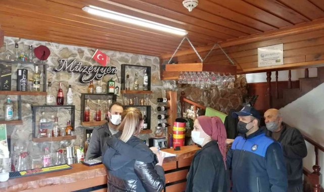 Zabıta yeni yıl öncesi denetimlerde bulundu