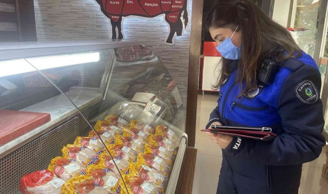 Zabıtadan etiket denetimi