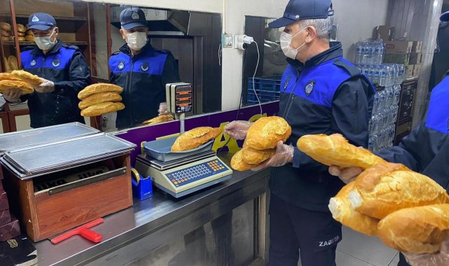 Zabıtadan fırınlara denetim