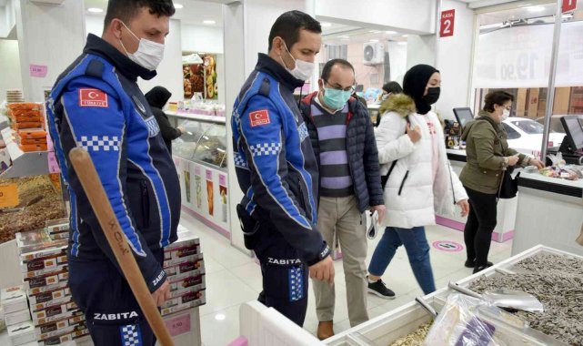 Zabıtadan market zincirlerine denetim
