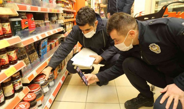 Zabıtadan raf ve kasalardaki fiyat farkına ceza