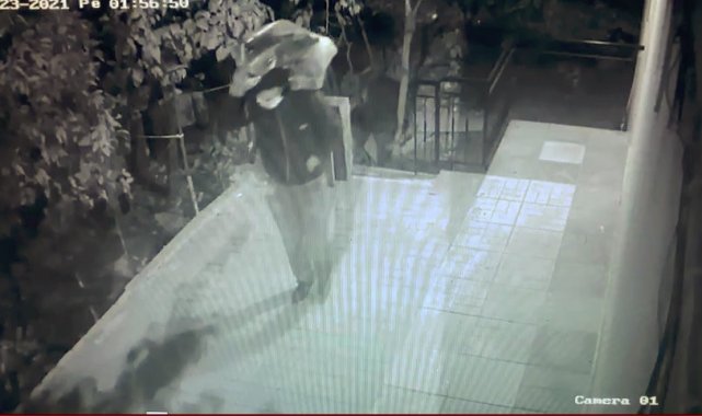 Zeytinyağı ve bal çaldı, adliyeye götürülürken gazetecilere hakaretler yağdırdı