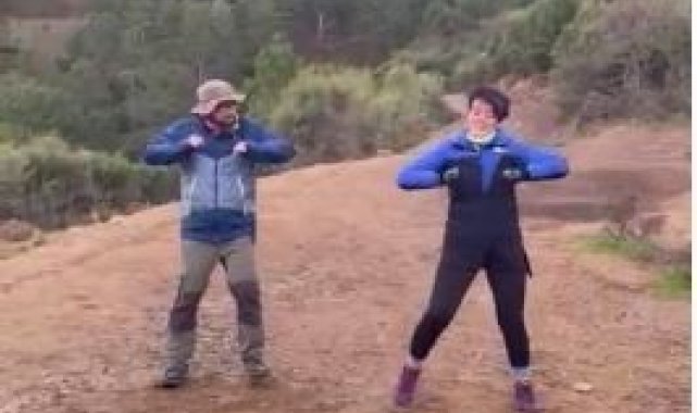 Zirvede 'Zumbalı' kutlama