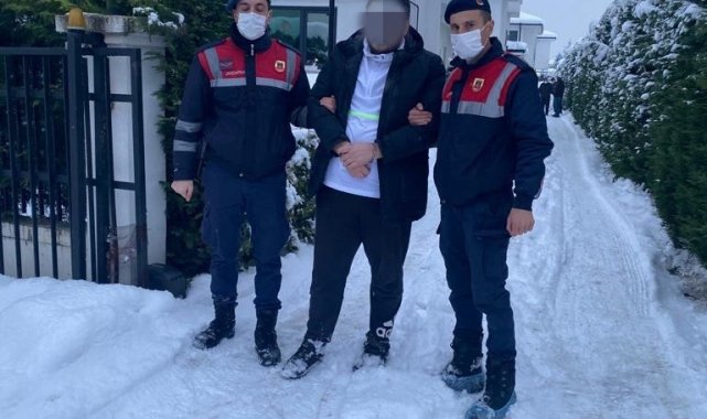 103 farklı suçtan aranan zanlı jandarmadan kaçamadı