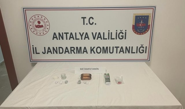 14 gram metamfetamin ele geçirildi