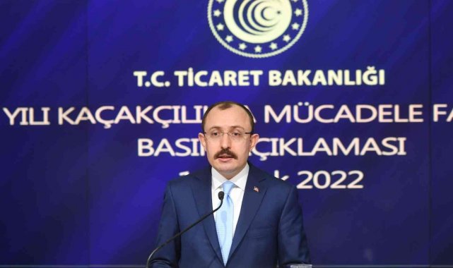 2021 yılında 7 milyar 749 milyon lira değerinde kaçak eşya yakalandı