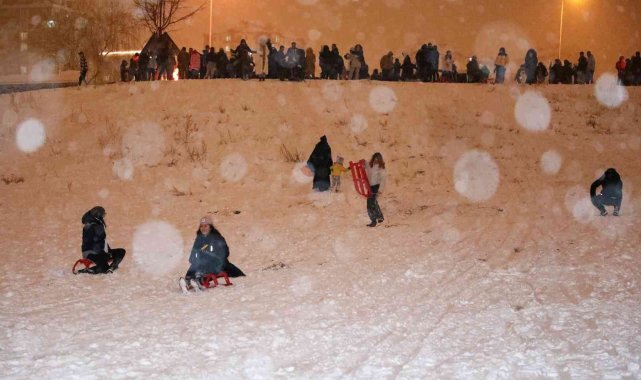 'Talas'ın Erciyes'inde keyifler yerinde