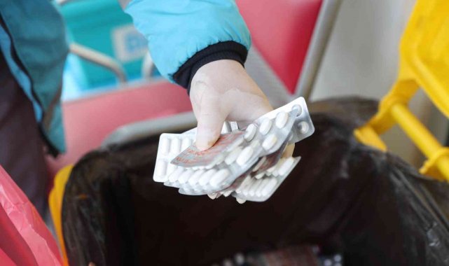50 günde 1 ton atık ilaç toplandı