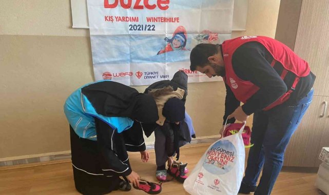 623 öğrenciye kışlık yardımı yapıldı