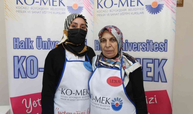 64 yaşında, pasta yapmak için kursa başladı