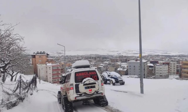 87 yaşındaki hasta kadın UMKE ekiplerince kurtarıldı