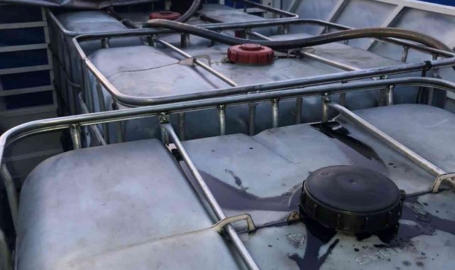 Adana'da 3 bin litre kaçak akaryakıt ele geçirildi