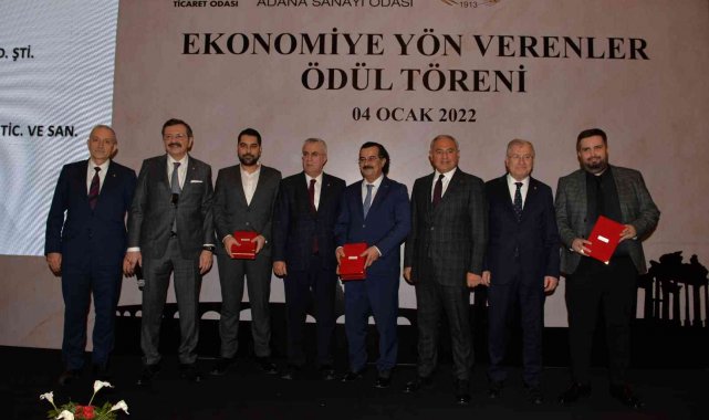 Adana'da "Ekonomiye Yön Verenler Ödül Töreni"