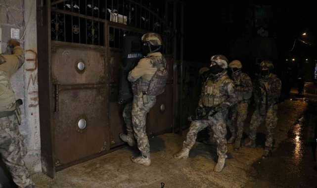 Adana'da şafak vakti terör örgütü DEAŞ'A operasyon