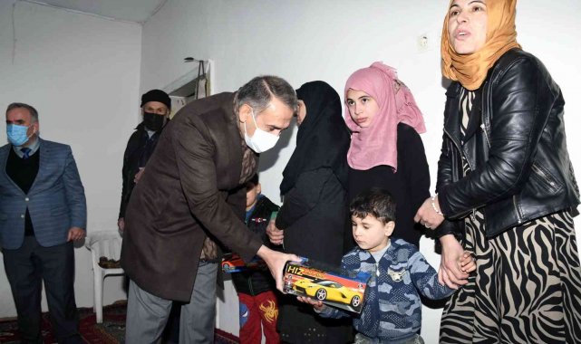 Adıyaman Valiliğinden Iraklı aileye yardım