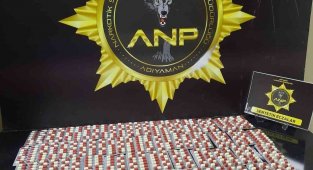 Adıyaman'da 896 adet sentetik hap ele geçirildi