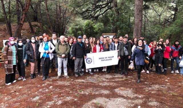 ADÜ Doğa ve Yaşam Topluluğu, doğa yürüyüşü gerçekleştirdi
