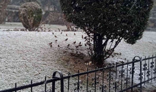 Afyonkarahisar'da günlerdir uyarısı yapılan kar yağışı başladı