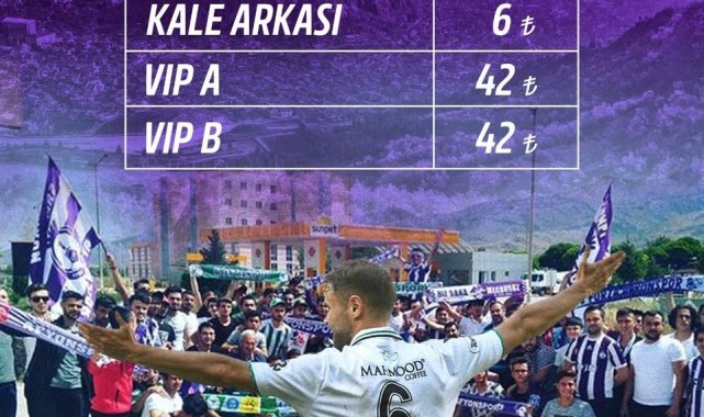 Afyonspor, Bodrumspor maçının biletleri satışa çıktı