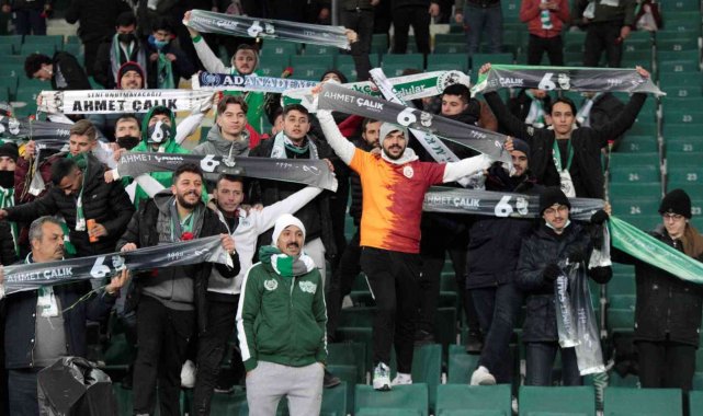 Ahmet Çalık, Konyaspor - Adana Demirspor maçı öncesi anıldı