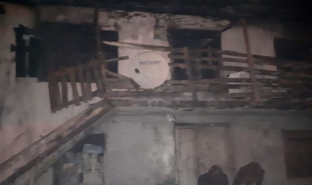 Ahşap evde çıkan yangında 1 kişi öldü