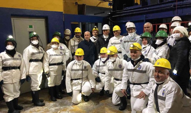 AK Parti maden işçileriyle buluştu