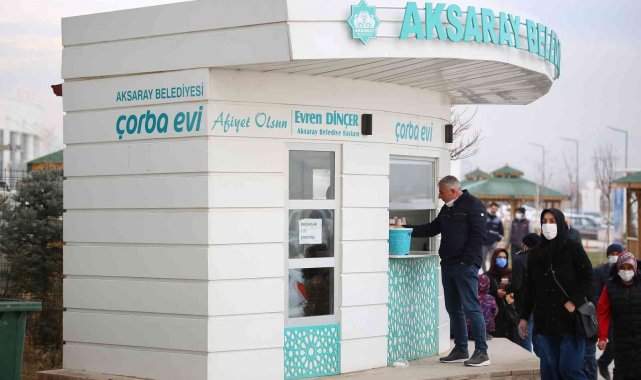 Aksaray&#039;da hastanede bir çorba evi daha hizmete girdi