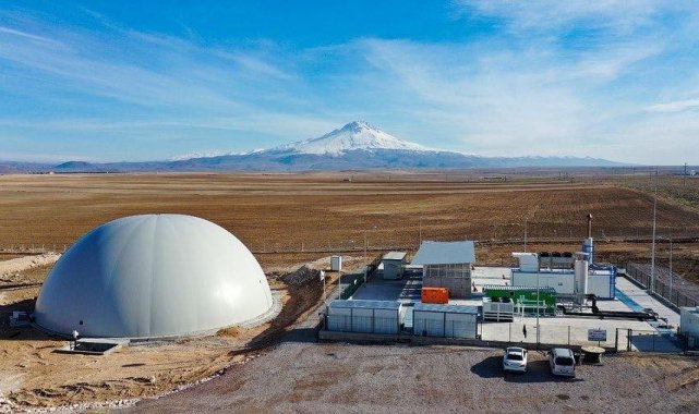 Aksaray&#039;da katı atık depolama tesisinde enerji üretimine başlanıldı