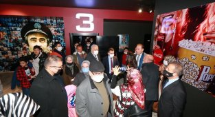 Aksaray'da şehit aileleri 'İyi Ki Varsın Eren' Filmini izledi