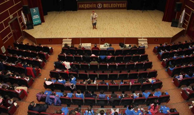 Akşehir&#039;de çocuklar için masal etkinliği