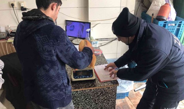 Akşehir'de zabıta ekipleri fırın denetimlerini sürdürüyor