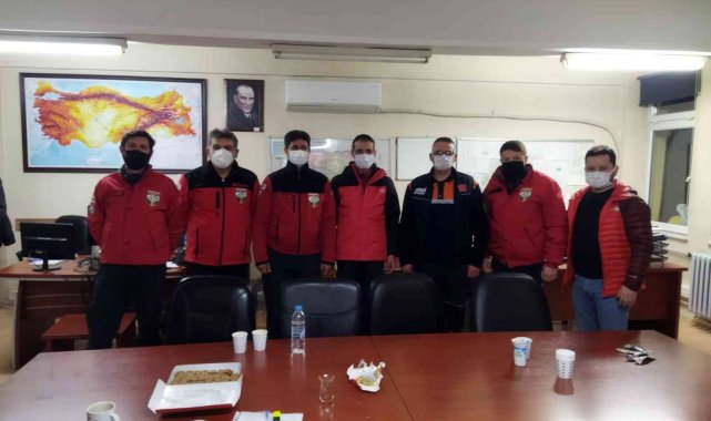 AKUT Eskişehir'den kar nöbeti ekiplerine ziyaret