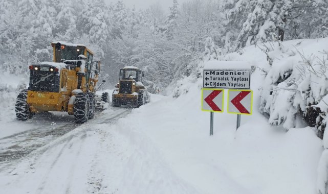Akyazı Belediyesi karla mücadele için teyakkuzda