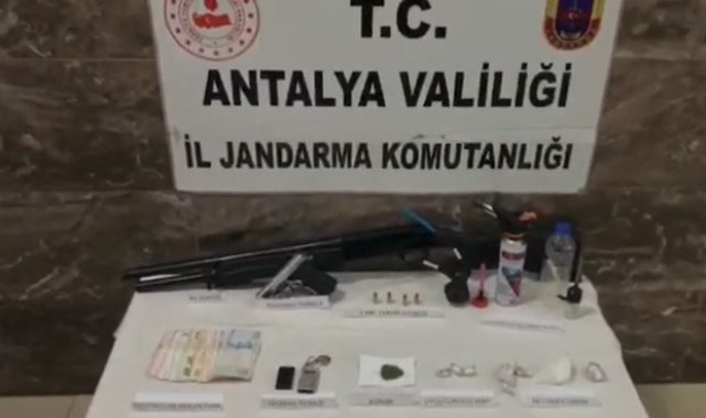Alanya&#039;da uyuşturucu tacirine operasyon