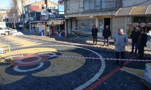 Alaplı Belediye Başkanı Tekin ve meclis üyeleri çalışmaları inceledi