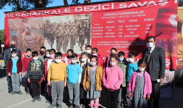 Alaşehirli öğrenciler Çanakkale Savaşlarını daha iyi anladı