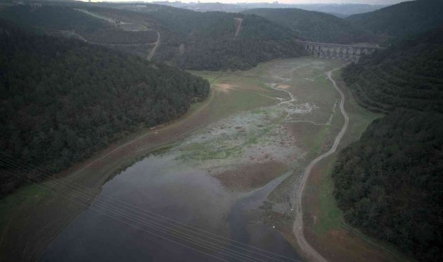 Alibeyköy Barajı'nın doluluk oranı yüzde 28 seviyesinde