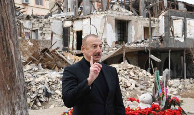 Aliyev: "Bölgemizde Ermeni faşizminin yükselmesine asla izin vermeyeceğiz"
