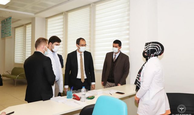 Altıntaş ilçe sağlık hizmetleri yerinde değerlendirildi