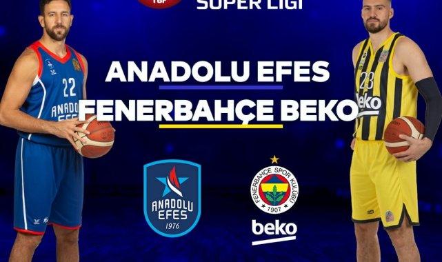 Anadolu Efes- Fenerbahçe Beko derbisi Tivibu'da