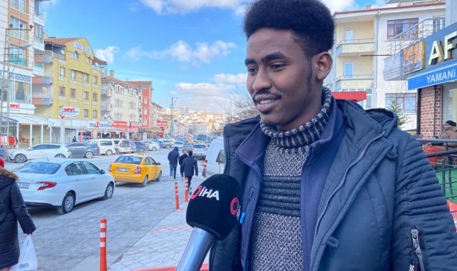 Ankara ayazı Başkentin Afrikalılarını vurdu