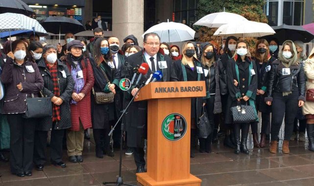 Ankara Barosu'ndan avukat Dilara Yıldız'ın nişanlısı tarafından öldürülmesine tepki