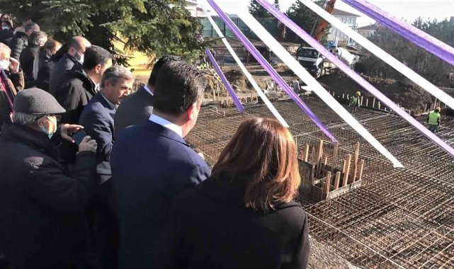 Annelerin hayatını kolaylaştıracak 'Gündüz Çocuk Bakımevi'nin temeli atıldı